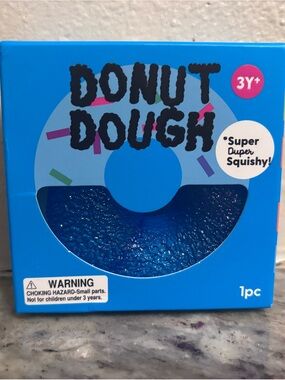 J’adore Blue Donut Dough Squishy Toy